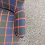 Tartan Style Arm Chair Image 5