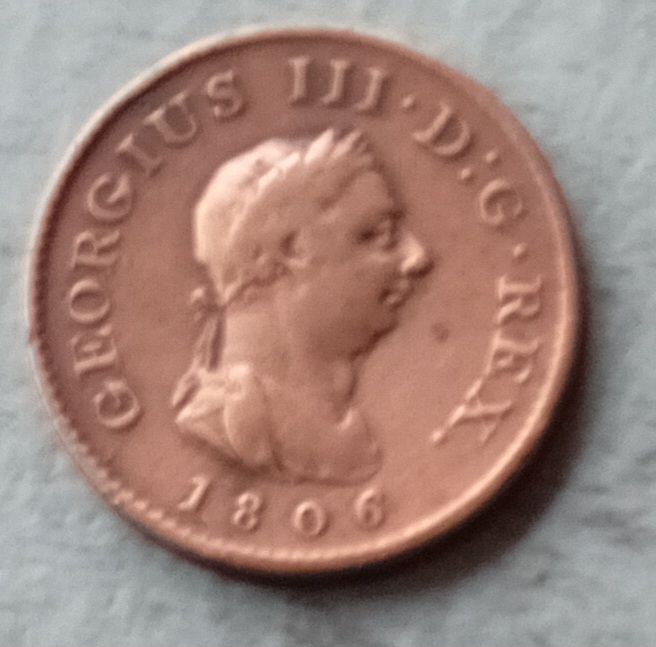 1806 George III Farthing
