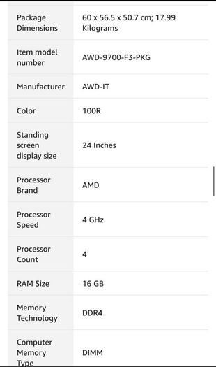 Gaming Pc Windows Computer - Amd Ryzen 5 3350g 1tb drive