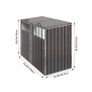 Triple Metal Wheelie Bin Shelter Shed Storage NEW Image 7