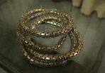 Silver Tone Stretch Bracelet Bangles X 4