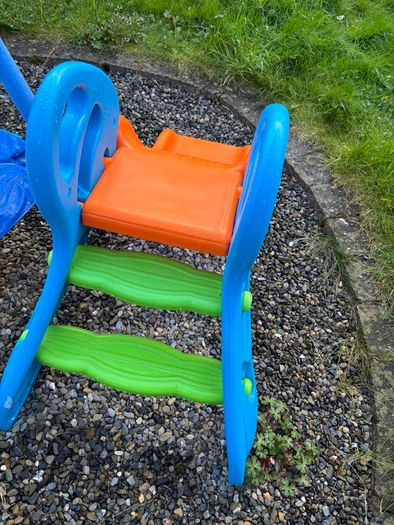 Grow'n Up Qwikfold Climb 'n' Garden Slide Orange