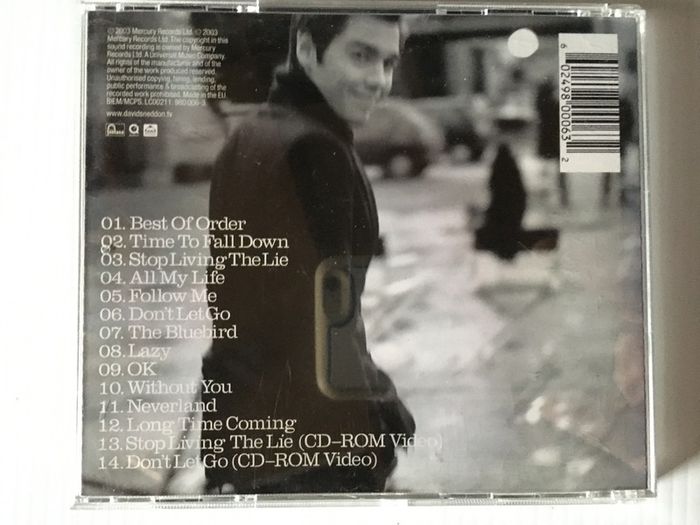 David Sneddon [2003] Seven Years - Ten Weeks (CD Album)