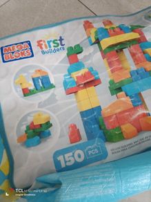 Mega Bloks Building for kids. 150 pieces set