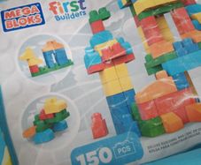 Mega Bloks Building for kids. 150 pieces set