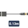4K  Adaptor Lead Display Port Plug HDMI Socket Image 2