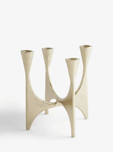 Gold Metal Candlestick
