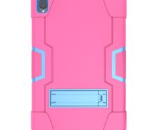For Apple iPad 10th Gen 10.9 2022 Hard Case Survivor With Stand Rose