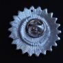 Silver tone diamante & pearl pin brooch Image 2
