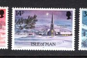 1985 Isle of Man Christmas Commemorative Stamps Mint Never Hinged (MNH)
