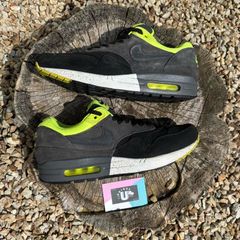 Nike Air Max 1 Retro Split Black Grey Neon
