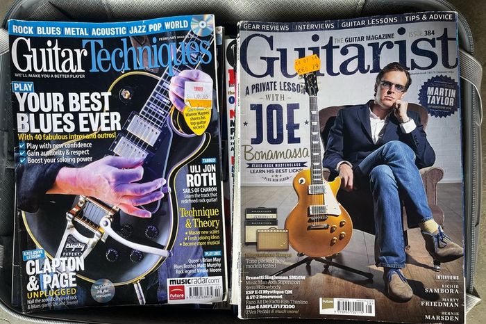 guitar magazines