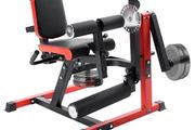 Leg Extension and Curl Machine, Seated Leg Rotary Extension for Thigh, Adjustable Lower Body Specialty Exercises Equipment, 550 LBS Heavy Duty Workout Bench for Home Gym, for Heights 1.65  1.9 m