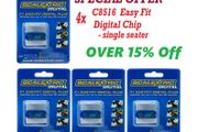 Scalextric  C8516: Sale! 4x New Easy-Fit Digital Chip Single Seater