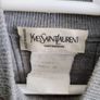 Vintage Yves Saint Laurent wool blend jumper in very good condition with a small repair on the front see photos UK size 10 but see last three photos for exact measurements made in France FREE STANDARD POSTAGE INCLUDED Image 2