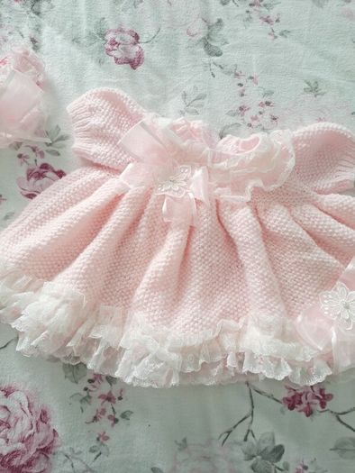 baby knitted dress