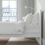 As new Ikea MALM/LUROY Single Bed - White Image 3