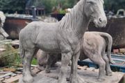 Standing Horse Statue GL LA018
