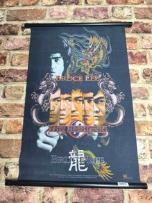 Vtg License Bruce Lee Poster