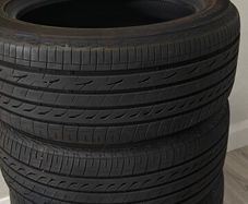 x4 Bridgestone tyres almost new.