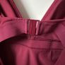 Brand new Calvin Klein women ladies swimsuit, burgundy Image 4