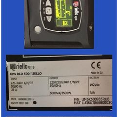 riello ups battery system