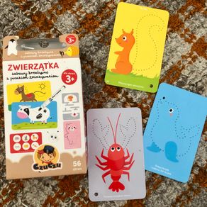 Wipe clean cards polish language