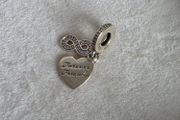 Pandora dangle infinity charm (forever friends) perfect condition