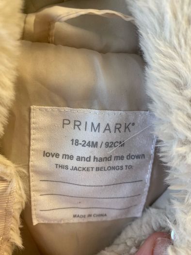 Furry jacket (18-24 months)