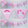Eco-Friendly Personalised Cotton Bunting Made to Order Image 5