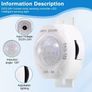 1pc DC5V-24V Night Motion Sensor Adjustable PIR Switch Infrared Detector Adjustable Timer Delay Switch for Lighting Image 9