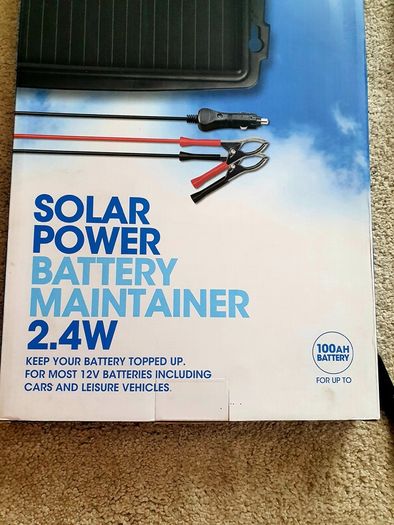 Halfords Solar panel