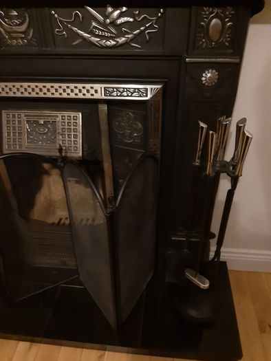 Cast Iron fireplace