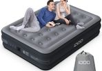 Air Bed, Inflatable bed with Built-in Pump, 3 Mins Inflation/Deflation Comfortable Air Mattress, Blow Up Bed Suit for Home Camping MULTIPLE SIZES AVAILABLE (FREE POSTAGE)