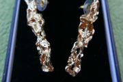Irregular Gold Plated Earrings