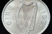#809 - Ireland - 1959 - Half Crown - UNC - KM.16a