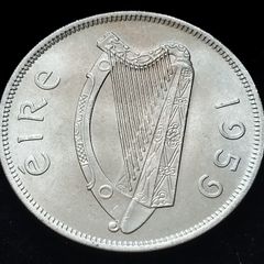 #809 - Ireland - 1959 - Half Crown - UNC - KM.16a