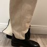 Brand New Women's Zara Leather Boots size 5 Image 4