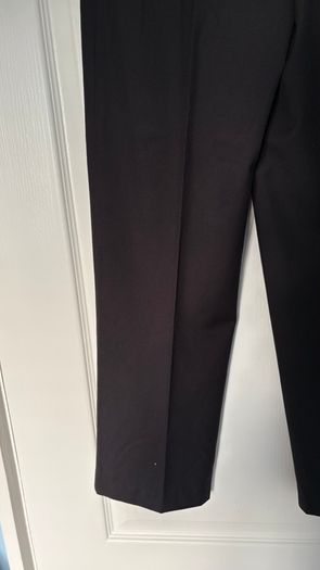 H&M Black Tailored Twill Trousers size uk 4/6 (32)