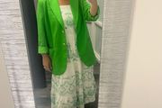 blazer and dress