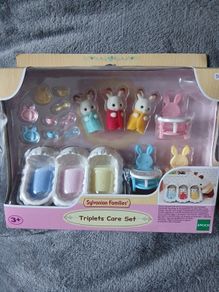 This Sylvanian Families Triplets care set