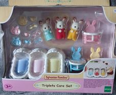 This Sylvanian Families Triplets care set