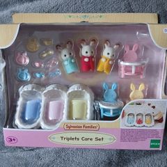 This Sylvanian Families Triplets care set