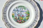 Royal Albert " Silver Birch" Side Tea Plates x 5