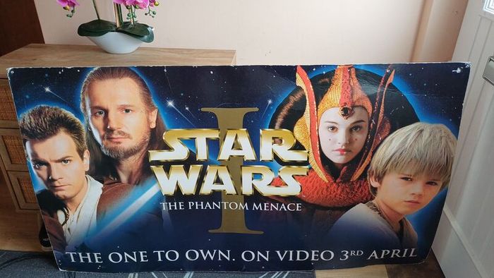 Star Wars giant cardboard poster
