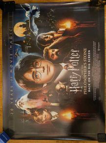 Harry Potter and the Philosopher's Stone - 20th Anniversary Cinema Poster
