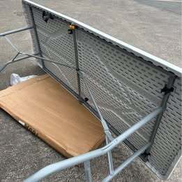 Folding tables 6 foot 180cm brand new in box.