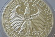 Germany 5 Deutsche Mark ( Joseph von Eichendorff ) 2013 proof Commemorative replica of rare 1957 coin