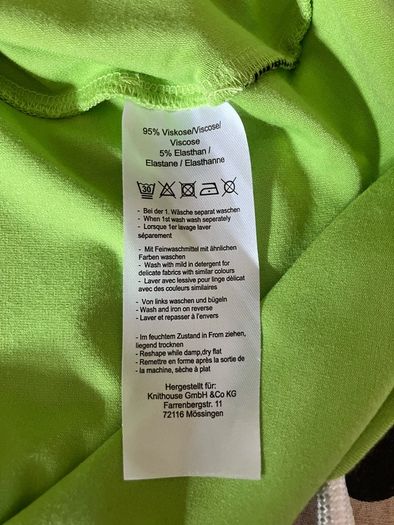 Ladies Lime Top by Cappuccino