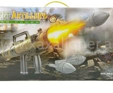 Musical, Electric sound and pump Play Set Anti-Tank Grenade Launcher Rocket Artillery Toy GUNs With different prices
